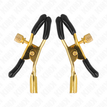 KINK Pinzas Para Pezones Dorado 6 CM – Estilo Elegante Para Intensificar Sensaciones