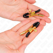 Comprar KINK Pinzas Para Pezones Dorado 6 CM – Estilo Elegante Para Intensificar Sensaciones-Noxtic