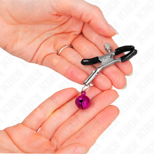 Comprar KINK Pinzas Para Pezones Con Campanilla Violeta – Accesorio Elegante Para Estimulación Sensorial-Noxtic