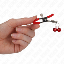 Comprar KINK Pinzas Para Pezones Rojas – Estimulación Sensorial Con Diseño Elegante-Noxtic