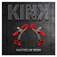 Comprar KINK Pinzas Para Pezones Rojas – Estimulación Sensorial Con Diseño Elegante-Noxtic