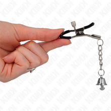 Comprar KINK Pinzas Para Pezones Con Colgante Plateado – Diseño Elegante Para Experiencias Sensoriales-Noxtic