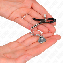 Comprar KINK Pinzas Para Pezones Con Colgante Plateado – Diseño Elegante Para Experiencias Sensoriales-Noxtic