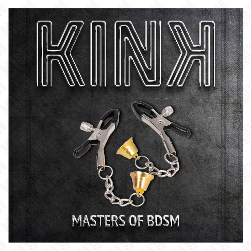 Comprar KINK Pinzas Para Pezones Con Colgante Dorado – Diseño Elegante Para Estimulación Sensitiva-Noxtic