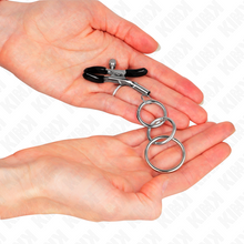 Comprar KINK Pinzas Para Pezones Con 3 Aros 6 Cm – Diseño Elegante Para Estimulación Sensorial-Noxtic