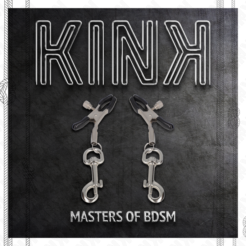 Comprar KINK Pinzas Para Pezones Con Gancho 6 Cm – Diseño Elegante Para Explorar Nuevas Sensaciones-Noxtic