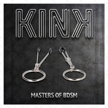Comprar KINK Pinzas Para Pezones Fina Con Aro Plateado – Estimulación Sensorial Con Estilo Elegante-Noxtic