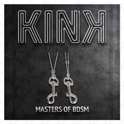 Comprar KINK Pinzas Para Pezones Fina Con Gancho Plateado 7 Cm – Diseño Elegante Para Estimulación Sensorial-Noxtic