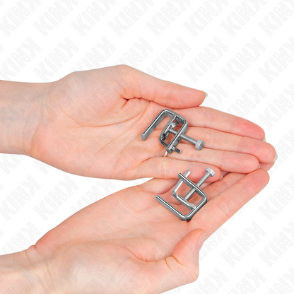 Comprar KINK Pinzas Para Pezones Compresora – Estimulación Sensorial Con Diseño Ajustable-Noxtic