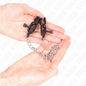 Comprar KINK Pinzas Para Pezones Negras Con Cadena Plateada – Diseño Elegante Para Estimulación Sensorial-Noxtic