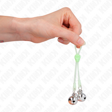 Comprar KINK Pinzas Para Pezones Luminosas – Diseño Elegante Con Cascabel Para Estimulación Sensorial-Noxtic