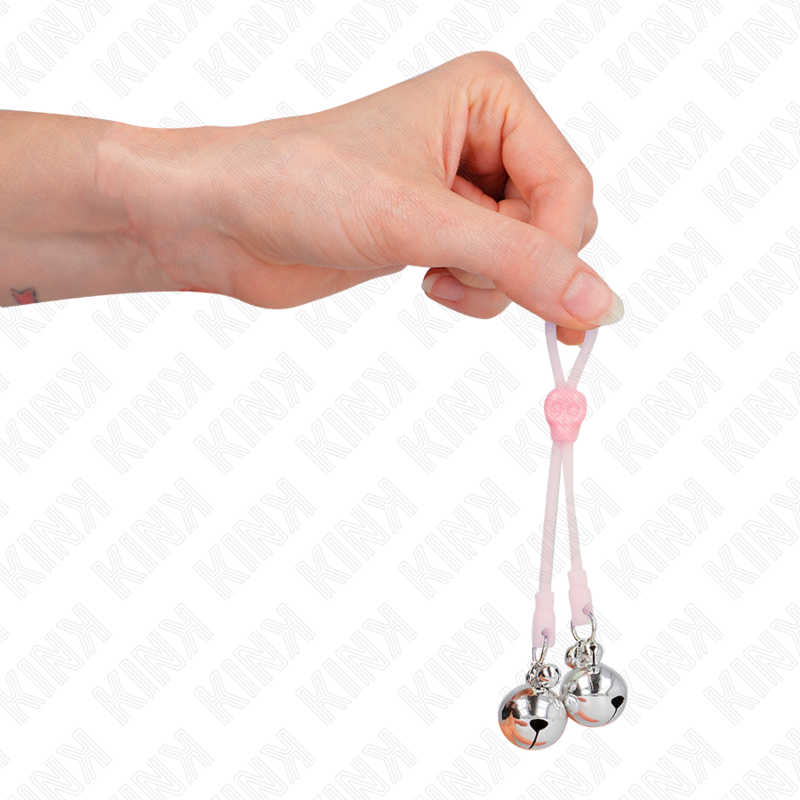 Comprar KINK Pinzas Para Pezones Luminosas – Diseño Elegante Con Cascabel Sonoro Ajustable-Noxtic