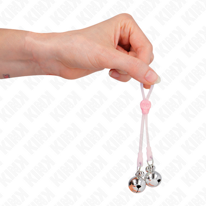 Comprar KINK Pinzas Para Pezones Luminosas – Diseño Elegante Con Cascabel Sonoro Ajustable-Noxtic