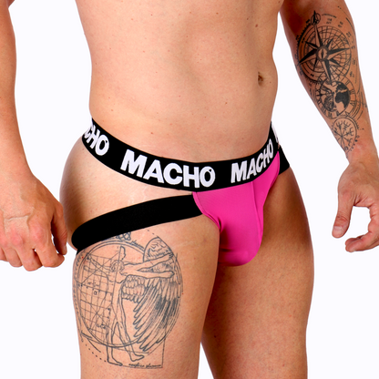 MALE - MX28FA JOCK GREEN FLUOR S