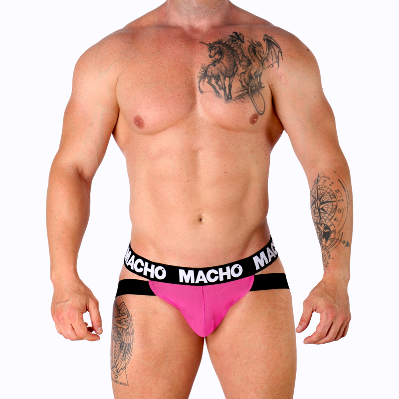 MALE - MX28FA JOCK GREEN FLUOR S