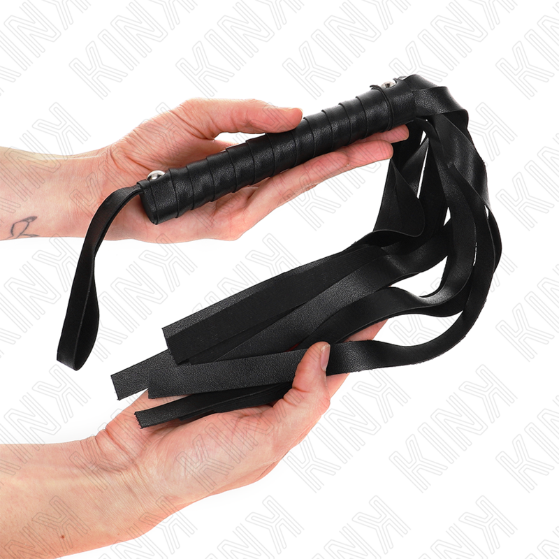 Comprar KINK Látigo De Cola Ancha Negro 48.5 Cm – Diseño Ergonómico Para Juegos Creativos-Noxtic