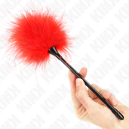 Comprar KINK Plumas Para Cosquillas Rojas – Estimulación Sensorial Suave Para Momentos Íntimos-Noxtic
