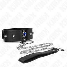 Comprar KINK Collar Con Correa Ajustable 65 Cm – Diseño Elegante Con Diamantes Azules Para Nuevas Experiencias-Noxtic