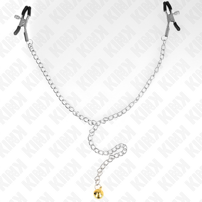 Comprar KINK Pinzas Para Pezones Doradas – Diseño Elegante Con Cadena De 30 Cm-Noxtic