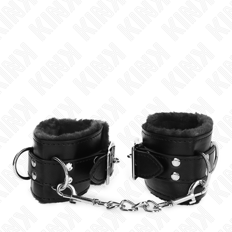 KINK Muñequeras Forradas Negras – Diseño Ajustable Para Comodidad y Estilo