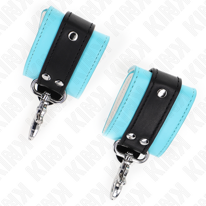 Comprar KINK Muñequeras Con Cierre Premium Negro Azul – Ajuste Perfecto Para Comodidad Y Control-Noxtic