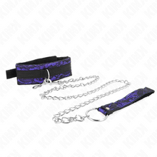 Collare guinzaglio corto in pizzo di velluto KINK - Design sofisticato per esplorare il tuo stile con sicurezza