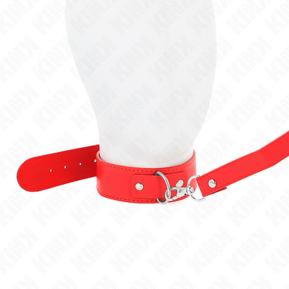 Comprar KINK Collar Con Correa Roja 116 CM – Diseño Ajustable Para Comodidad Y Estilo Elegante-Noxtic
