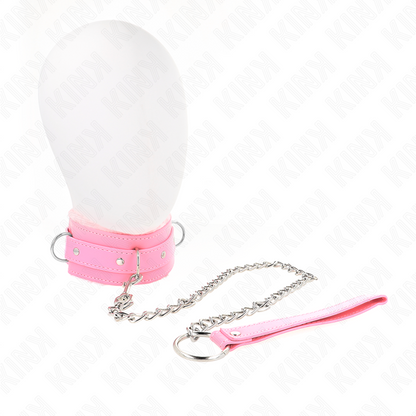 Comprar KINK Collar Con Correa Rosa – Diseño Ajustable Para Control Y Libertad Sensorial-Noxtic
