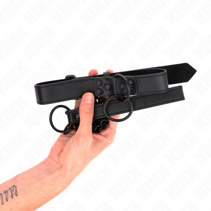 Collare KINK Dark Leash – Design ergonomico regolabile per una libertà sensuale