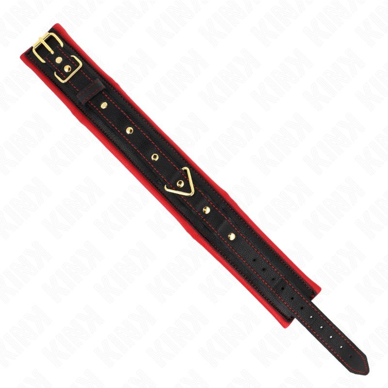 Collare KINK con guinzaglio regolabile in fettuccia semplice – Design elegante per stile e comfort