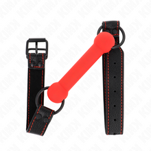Comprar KINK Mordaza Forma De Hueso Con Correa Roja – Diseño Elegante Y Ajuste Personalizable-Noxtic
