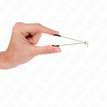 Comprar KINK Pinzas Para Pezones Dorado 7 Cm – Diseño Elegante Con Sutil Estimulación Ergonómica-Noxtic