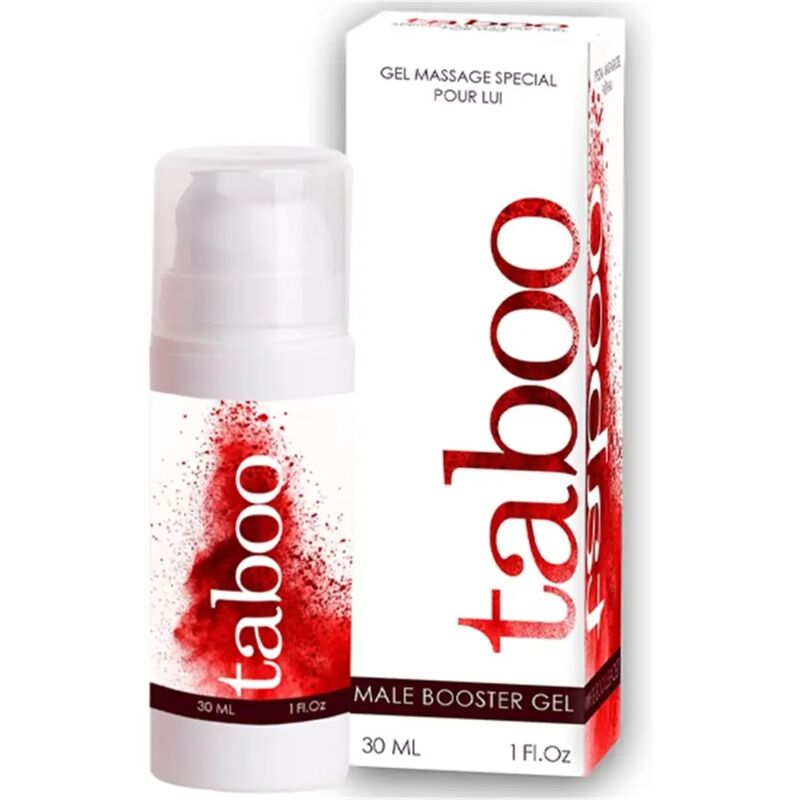 Comprar RUF Taboo Male Booster Gel 30 ML – Gel Natural Para Estimulación Con Ingredientes Afrodisíacos-Noxtic