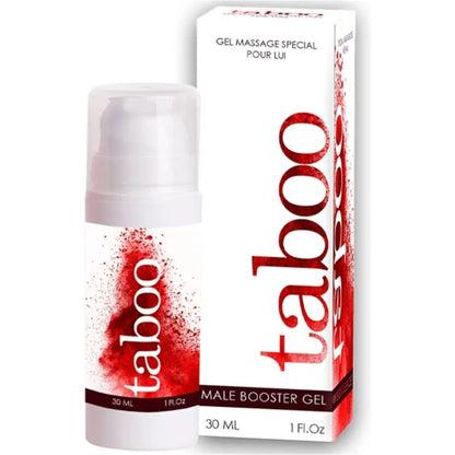 Comprar RUF Taboo Male Booster Gel 30 ML – Gel Natural Para Estimulación Con Ingredientes Afrodisíacos-Noxtic