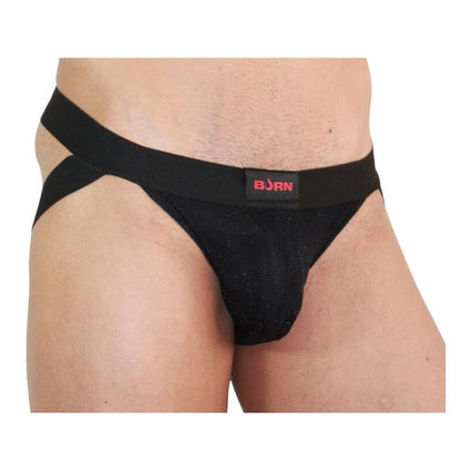 Comprar BURN 003 Jock Brillante Negro S – Ropa Íntima Con Diseño Elegante Para Comodidad Sensual-Noxtic