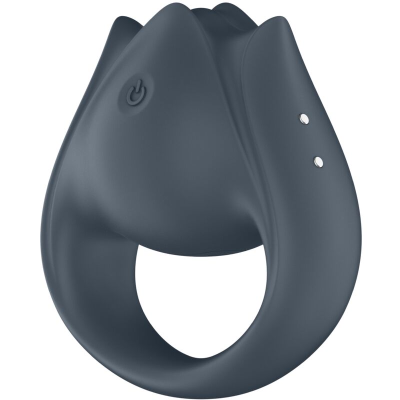 Satisfyer Perfect Pair 2 Grigio – Multivibratore 2 in 1 con design ergonomico per il piacere condiviso