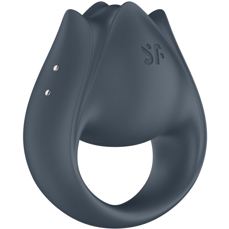 Satisfyer Perfect Pair 2 Grigio – Multivibratore 2 in 1 con design ergonomico per il piacere condiviso