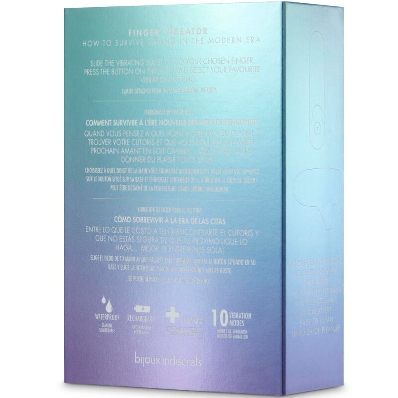 BIJOUX Better Than Your Ex Proiettile Vibrante – Silicone Medico con 10 Modalità di Vibrazione