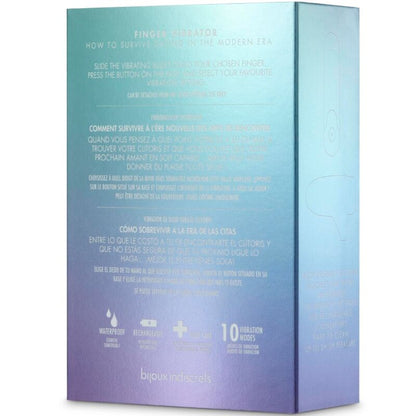 BIJOUX Better Than Your Ex Proiettile Vibrante – Silicone Medico con 10 Modalità di Vibrazione