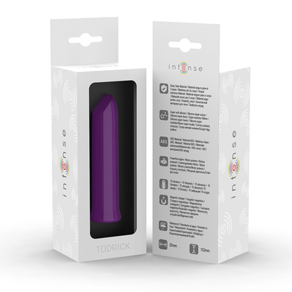 INTENSE - TODRICK VIOLET CLITORAL STIMULATING BULLET