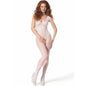 Comprar PASSION BS 103 Bodystocking Blanco Talla Única – Diseño Sexy Que Se Adapta A Cada Curva Del Cuerpo-Noxtic