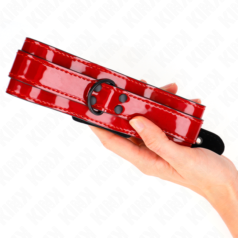 Collare regolabile KINK rosso vino: eleganza con vestibilità personalizzata per il massimo comfort