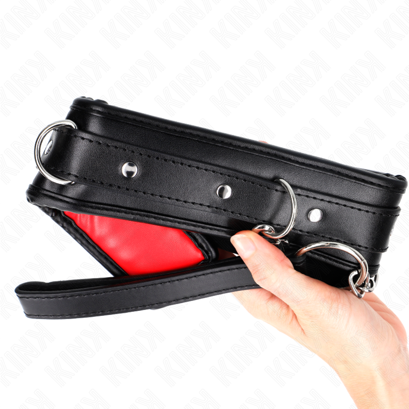 Collare in spugna sintetica KINK con guinzaglio modello 3 – Design regolabile per una libertà sensuale
