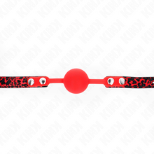 Comprar KINK Mordaza De Bola 4 Cm De Silicona Modelo 2 – Diseño Confortable Para Experiencias BDSM Seguras-Noxtic