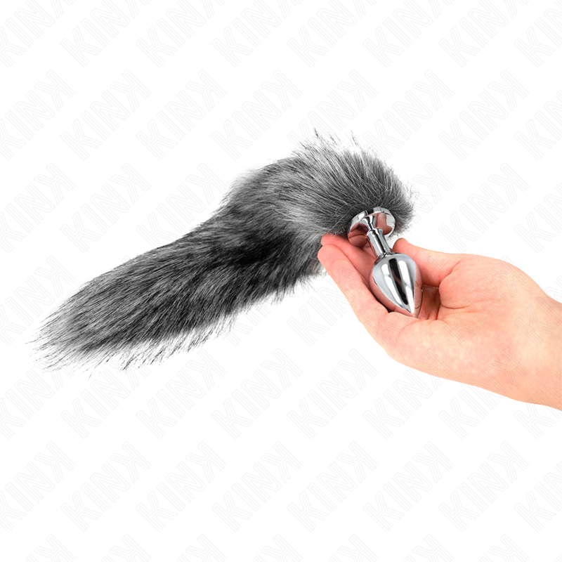 Comprar KINK Plug Anal Talla M Con Cola Sintética De 40 Cm – Diseño Ergonómico Para Placer Visual Y Táctil-Noxtic