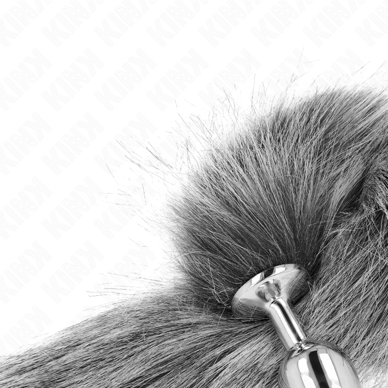 Plug anale KINK taglia S – Design ergonomico con coda sintetica per un divertimento avventuroso