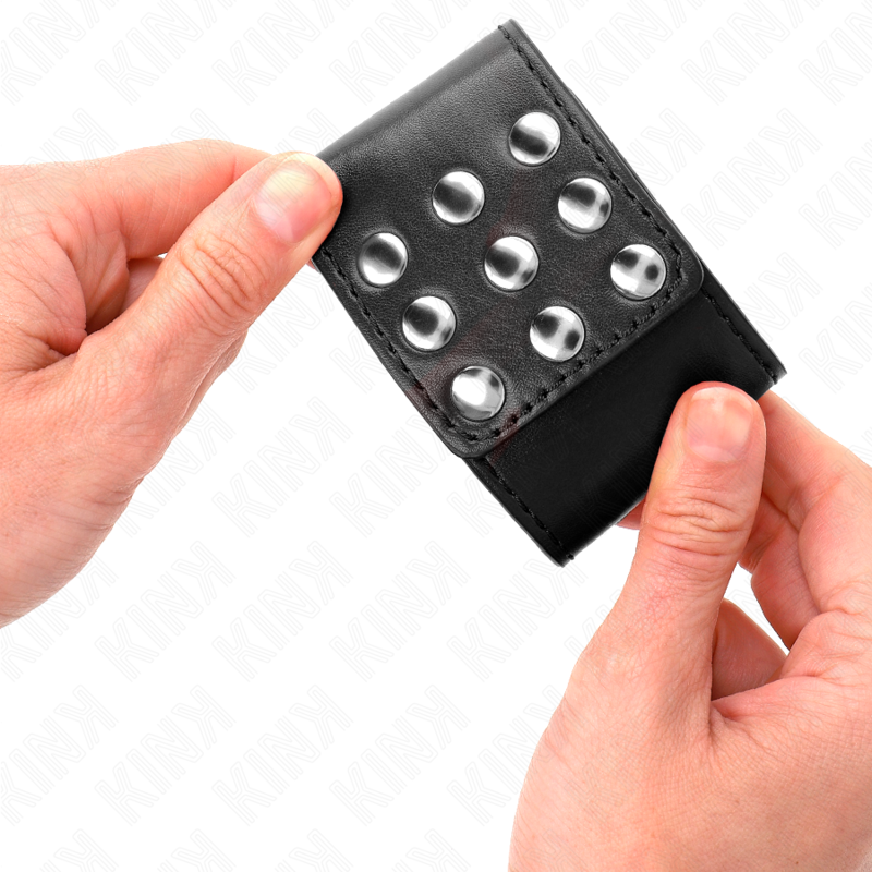 KINK Muñequeras Ajustables Con Cierre A Presión Negro – Diseño Elegante Para Comodidad y Estilo En Experiencias BDSM