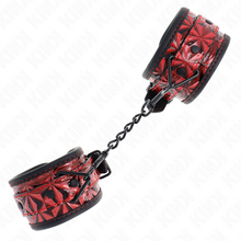 Comprar KINK Muñequeras Con Patrón De Diamantes Rojo Oscuro – Ajuste Ajustable Para Comodidad Y Estilo-Noxtic