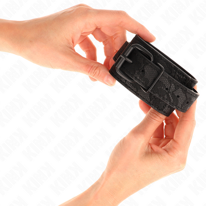 KINK Muñecas De Encaje Ajustable Negro – Diseño Elegante Con Ajuste Personalizable