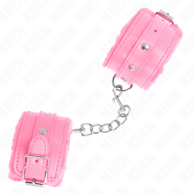 Braccialetti foderati KINK Premium rosa: eleganza e comfort con cinturino regolabile